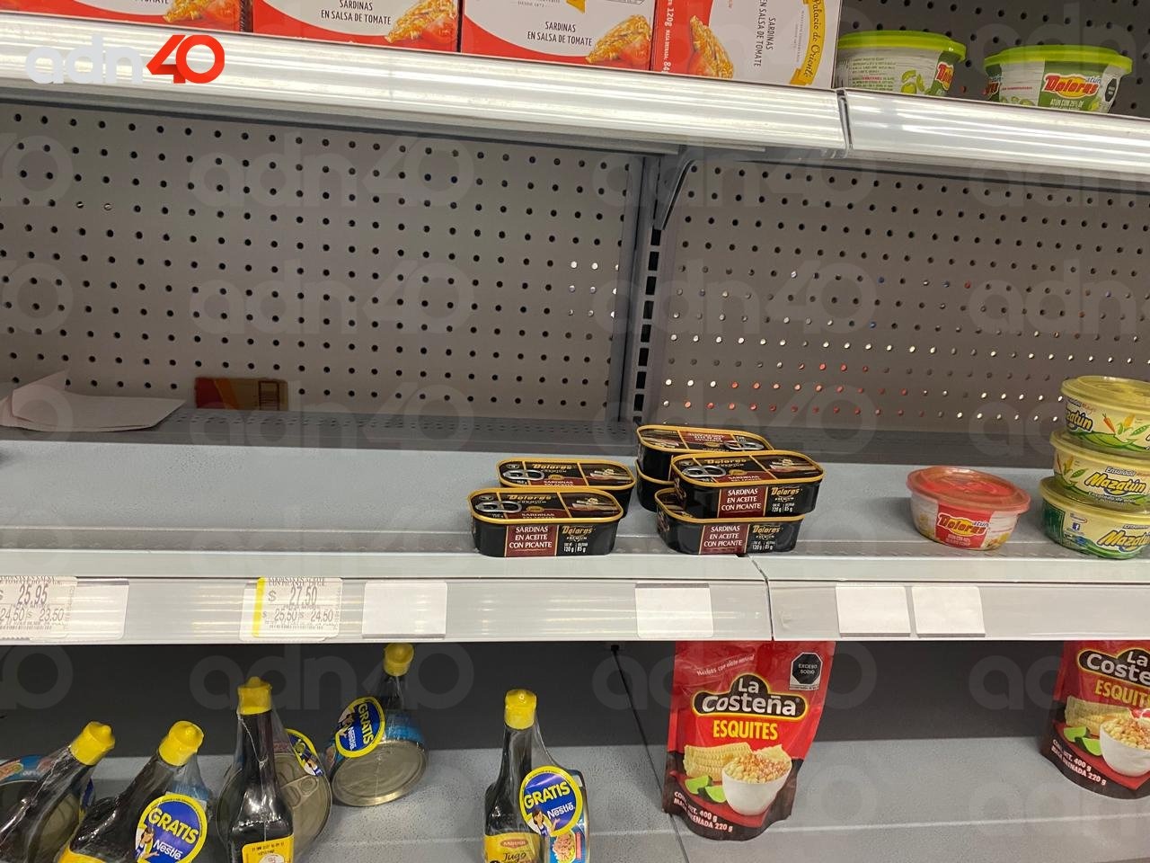 Compras de pánico en Cancún deja vacíos los supermercados