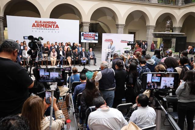 Armenta anunció cambios estructurales al gobierno con nueva ley orgánica estatal 