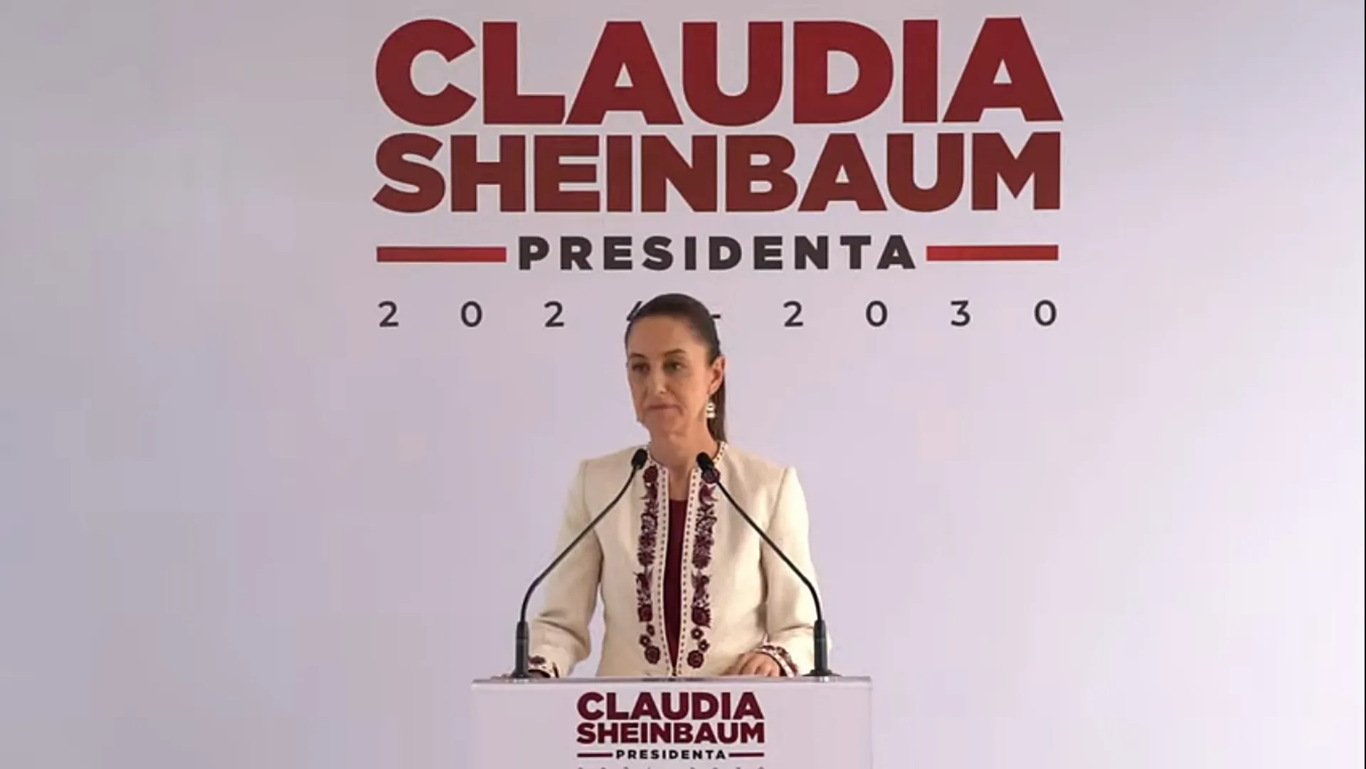 Sheinbaum celebrará el 1 de octubre en el zócalo su toma de protesta