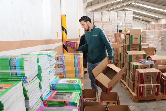 Distribuye SEP más de 300 mil libros de texto gratuitos