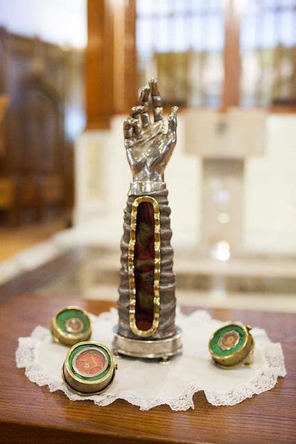 El hueso de uno de los brazos de San Judas Tadeo llegará a México.