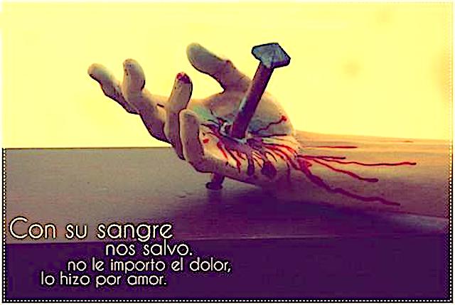 La preciosa Sangre de Cristo, Amor y Misericordia Divina