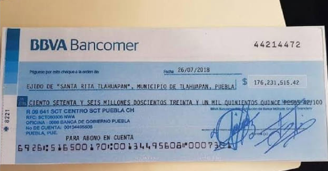 176.2 MDP se pagaron a ejidatarios de Santa Rita Tlahuapan que bloquean la autopista México-Puebla