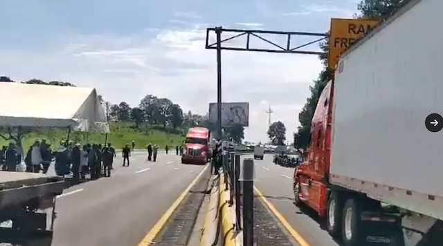 Reabren  la México-Puebla; y la Tlaxco -Tejocotal tras acuerdo gobierno-ejidatarios