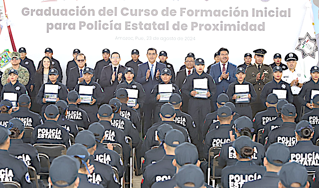 La Academia de Formación Policial de Puebla obtuvo la acreditación Tipo «A»