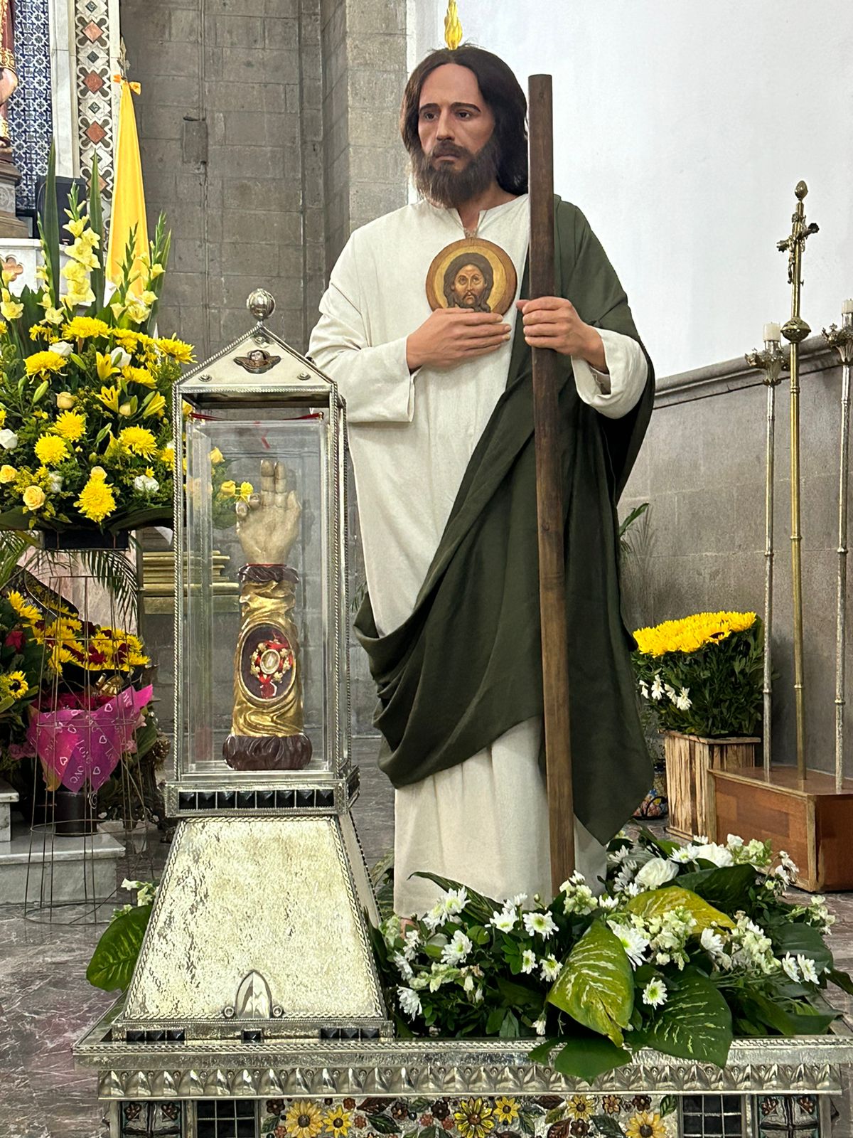 LLegada de la reliquia de San Judas Tadeo a Puebla capital: lugar y horarios