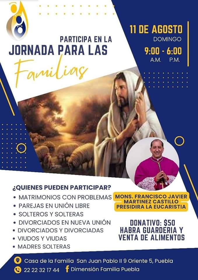 Jornada para familias que viven situaciones difíciles