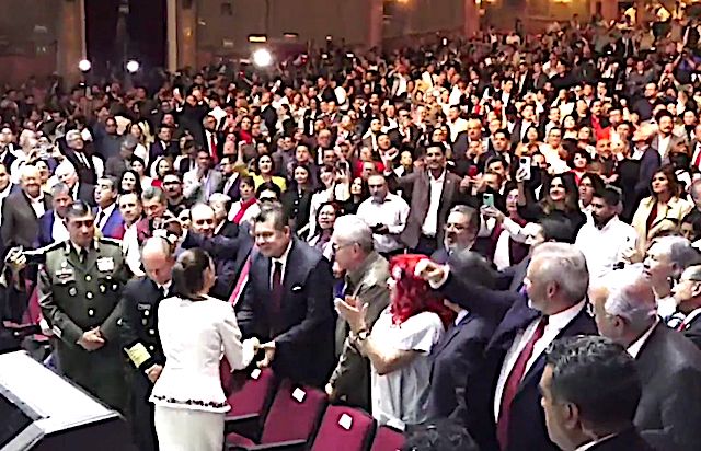 Armenta reiteró su solidaridad a Claudia Sheinbaum