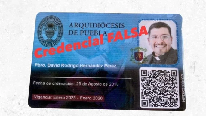 ¡ Sacerdote «Fake»! alerta la Arquidiócesis
