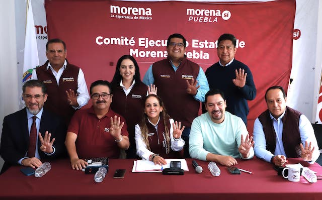Con entrega de constancia a Claudia Sheinbaum se respetará la democracia: MORENA Puebla