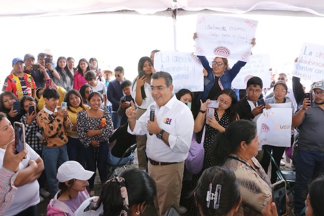 Sergio Salomón: «Puebla requiere de unidad»