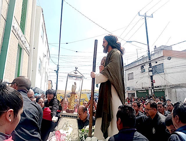 Reliquia de San “Juditas” Tadeo fue recibida por miles de fieles, en su Santuario