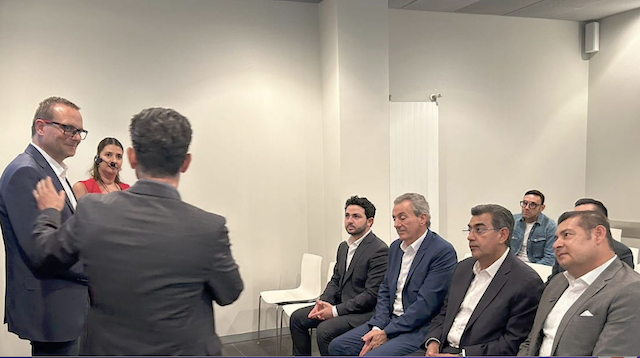 Armenta promueve cooperación internacional con Alemania para la innovación en Puebla