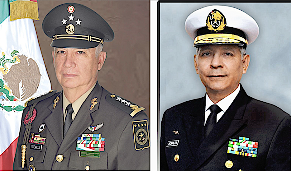 Ricardo Trevilla y Raymundo Morales, serán titulares de SEDENA y SEMAR.