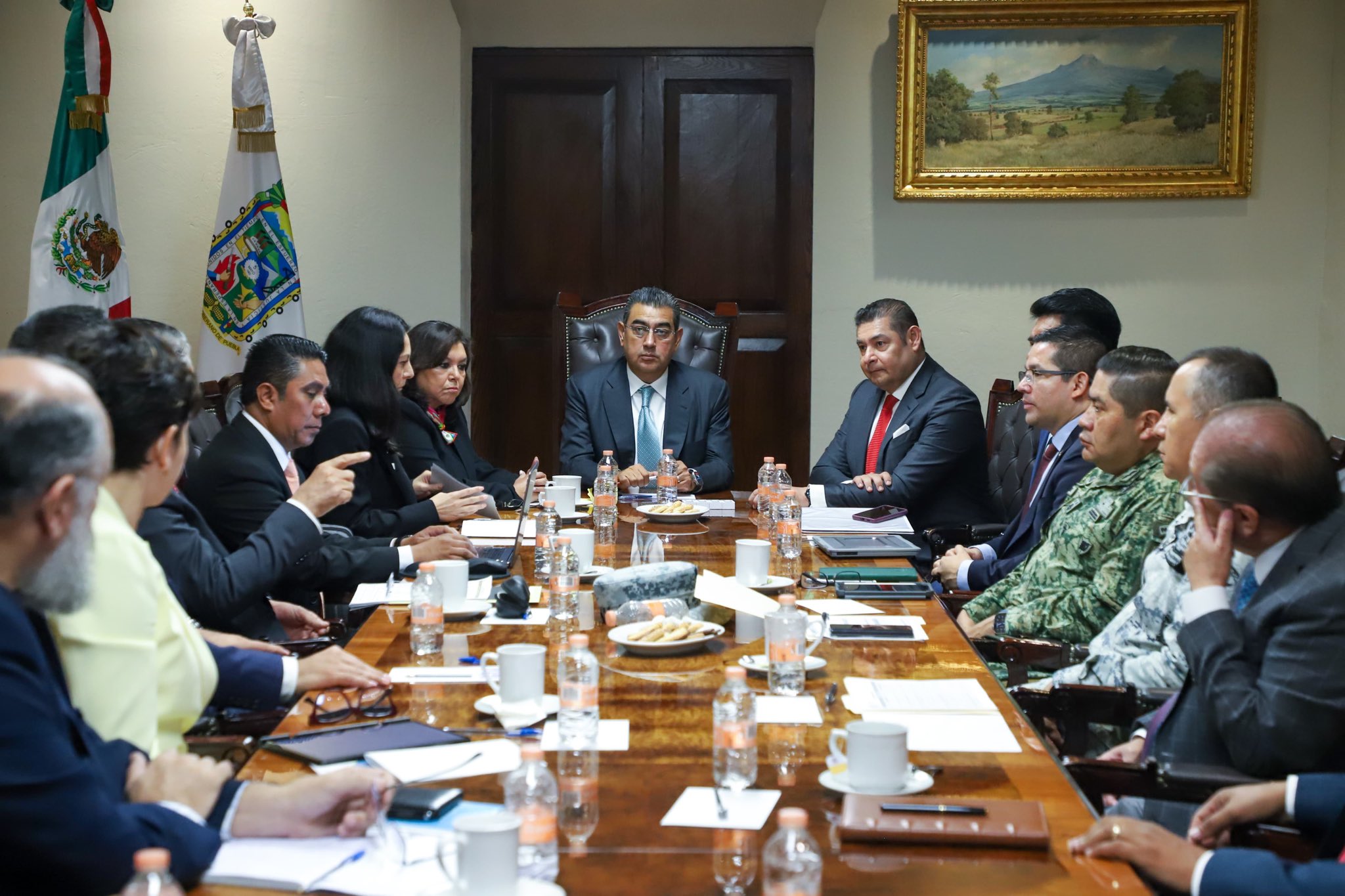Gobernador Céspedes Peregrina: La inseguridad en Puebla son mensajes entre grupos criminales