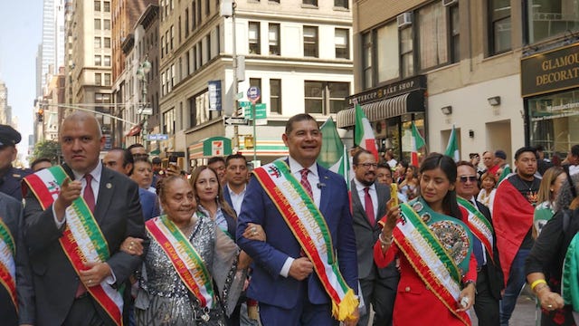 Alejandro Armenta, asistió como Gran Mariscal al “Mexican Day Parade” en Manhattan