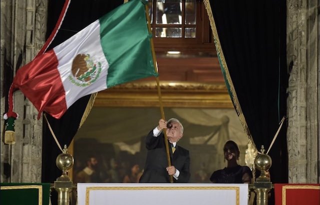 Las 29 frases utilizadas por AMLO en su último Grito de Independencia.