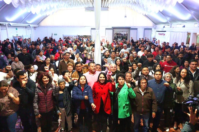 Tonantzin Fernández, recabó 5 mil solicitudes de proyectos en 15 foros de “El Pueblo Manda”