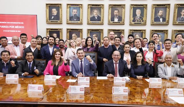 Armenta trabajará con autoridades electas de Fuerza por México