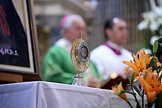 La reliquia del MSpS Moisés Lira Serafin, puede ser visitada en la Catedral de Puebla