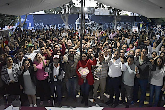Cholultecas se preparan para la toma de protesta de Tonatzin Fernández