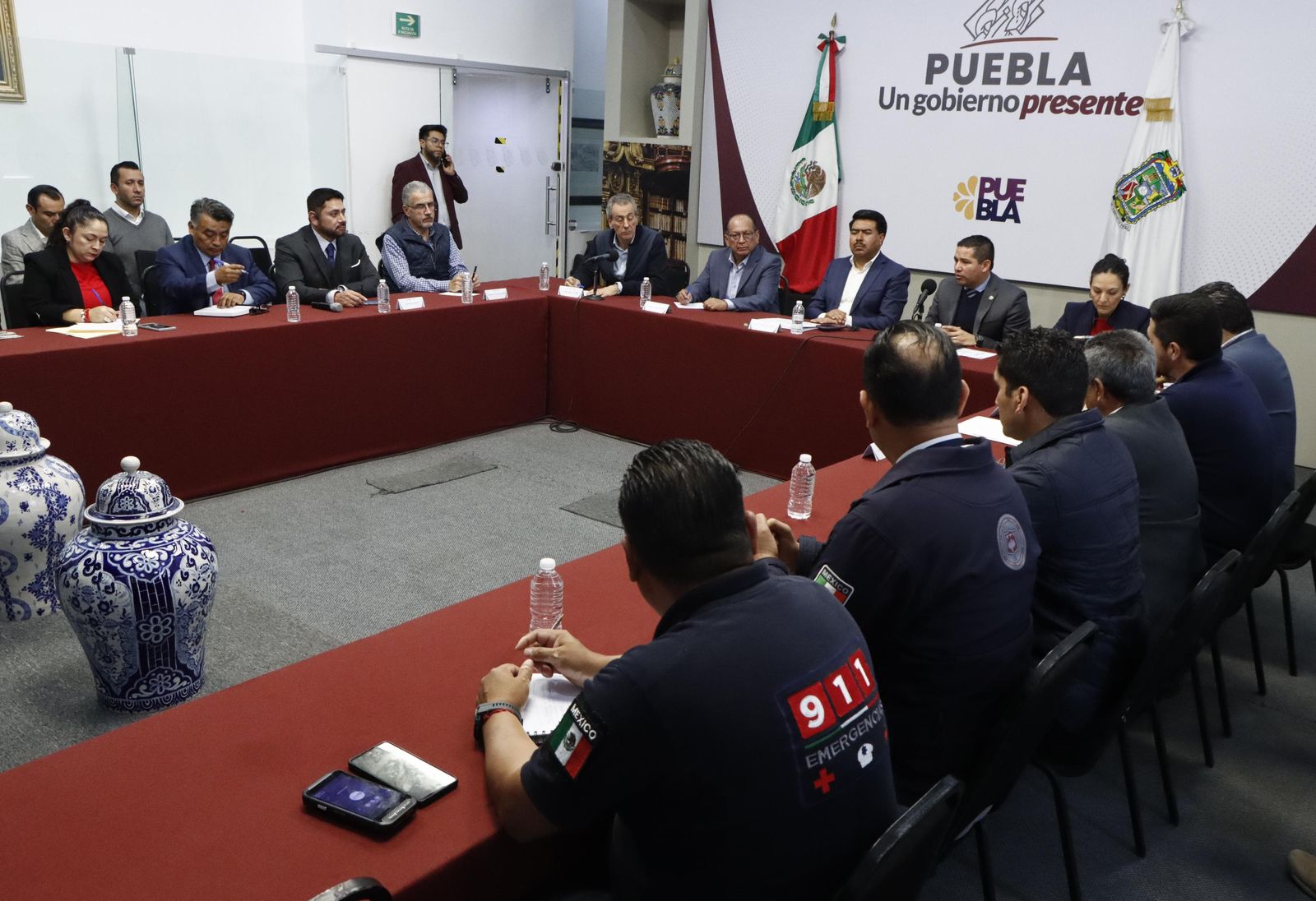 Fortalece Gobierno del Estado vínculo en materia de seguridad pública