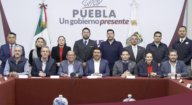 Con estrategias se hará  frente a delincuencia en Puebla capital y zona conurbada: Aquino, Aguilar Pala y Pepe Chedraui