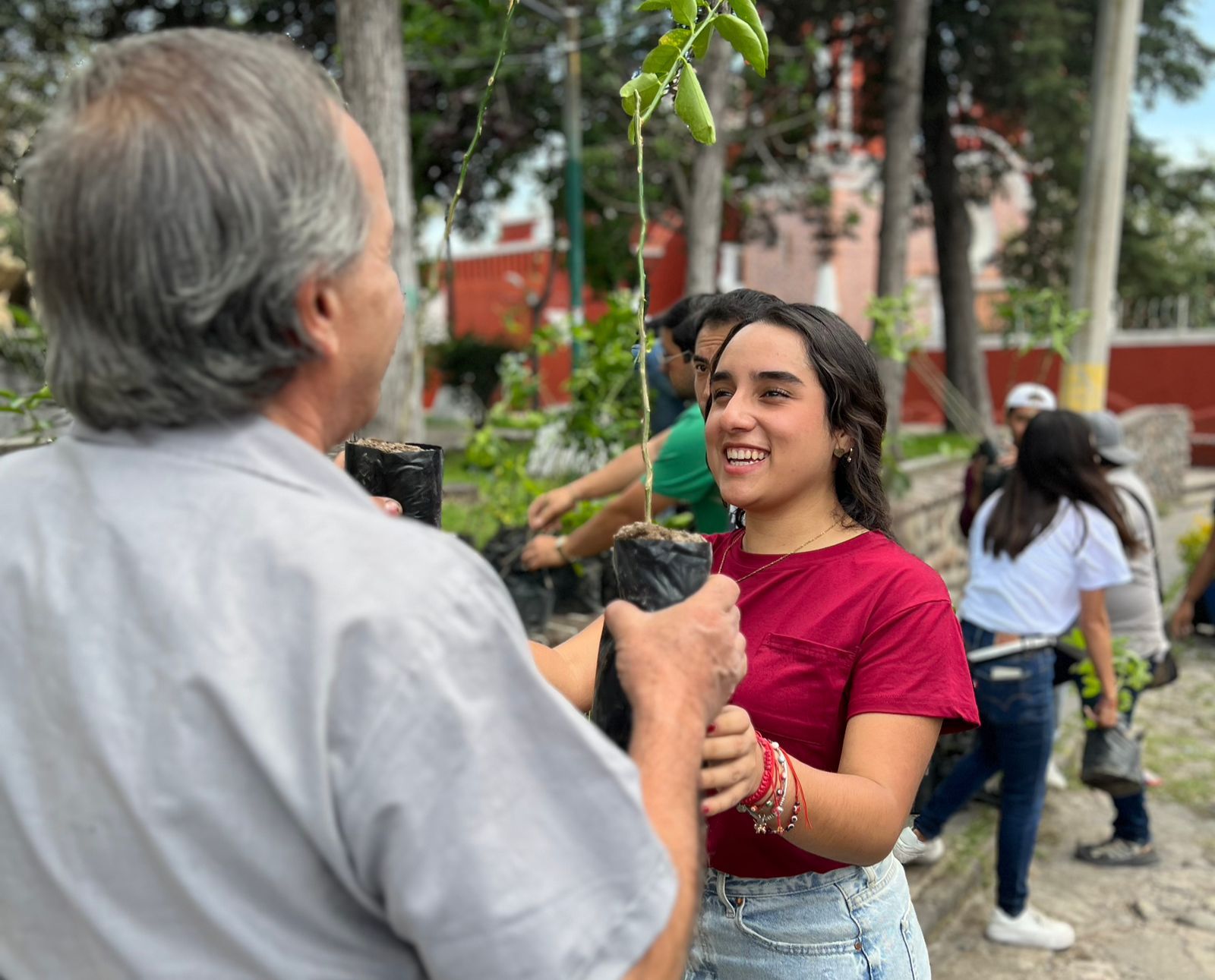 Con jornadas de reforestación, desarrollamos espacios verdes: Armenta