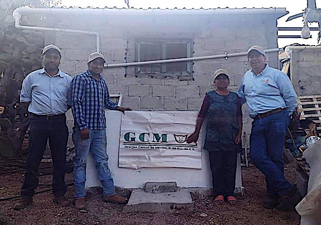 Granjas Carroll promueve el Desarrollo Sostenible a través de la captación de agua de lluvia en comunidades