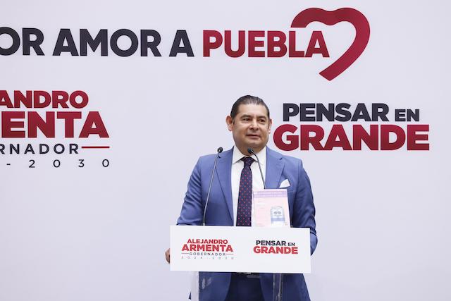 Saneamiento del río Atoyac;  Tren de pasajeros México-Puebla-Veracruz y ampliación de supercarretera Amozoc, los proyectos para Puebla