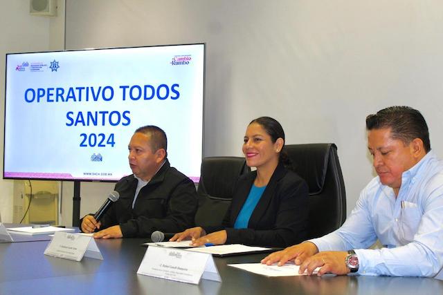 Espacios seguros en San Andrés Cholula, con operativo de «Todos Santos»