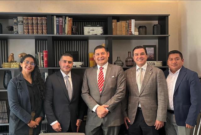 Alejandro Armenta se reunió con Omar García Harfuch