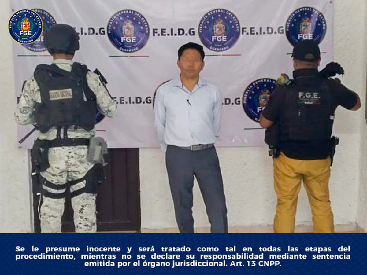 Aprehenden a Secretario de Seguridad Pública de Chilpancingo por homicidio del alcalde