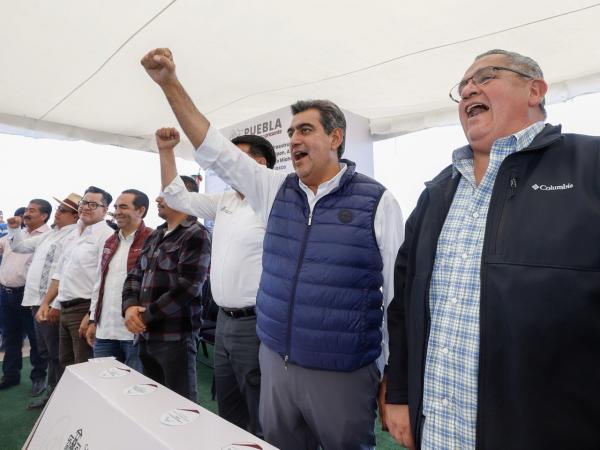 En dos años, gobierno estatal destinó 21 mil millones de pesos para obras en 217 municipios: Sergio Salomón