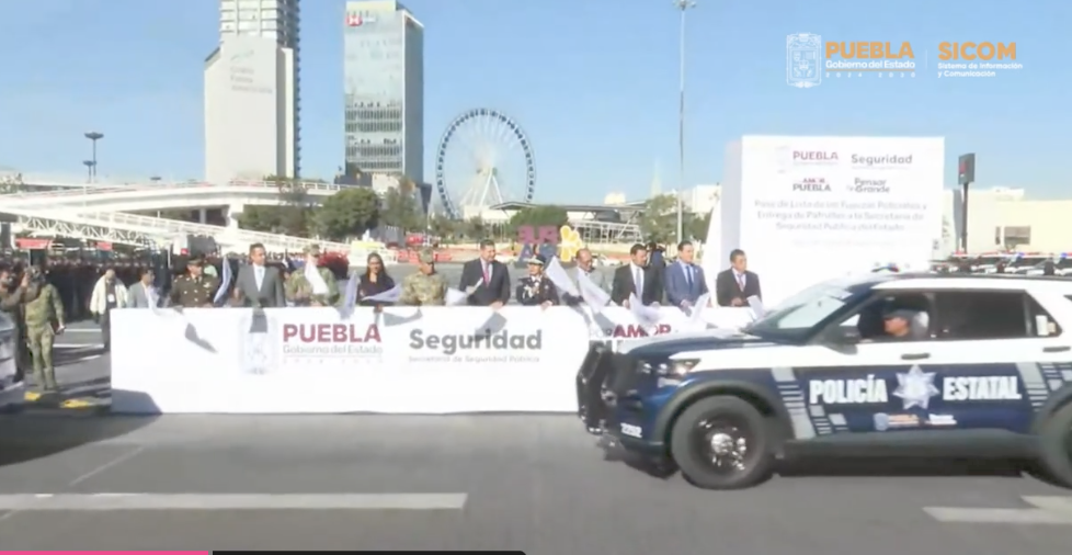 Se inicia gran cruzada de combate frontal contra delincuencia en Puebla