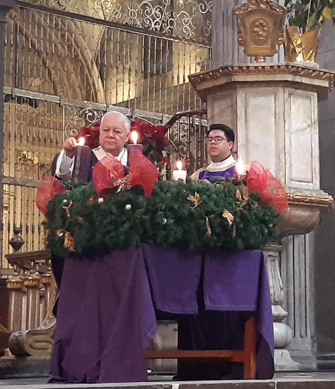 El Centro de la Navidad es el nacimiento del hijo de Díos, dijo Mon. Víctor Sánchez al lamentar inexistencia de  pesebre en las villas navideñas