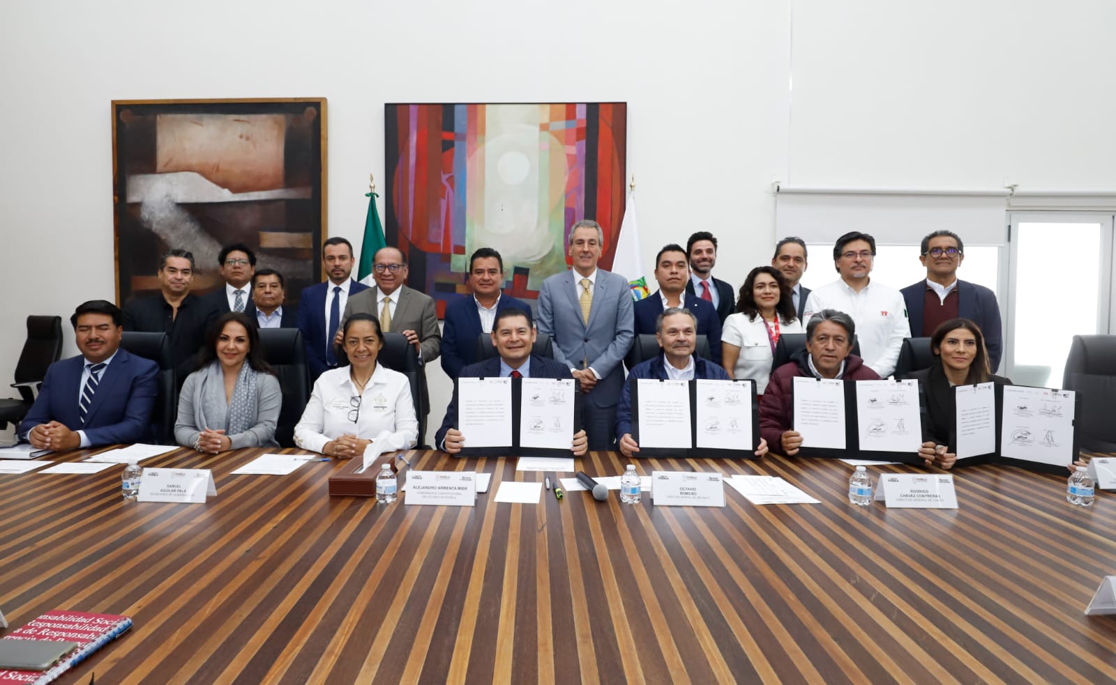 Compromiso de Armenta construcción de 220 mil viviendas para sumar al proyecto de Claudia Sheinbaum