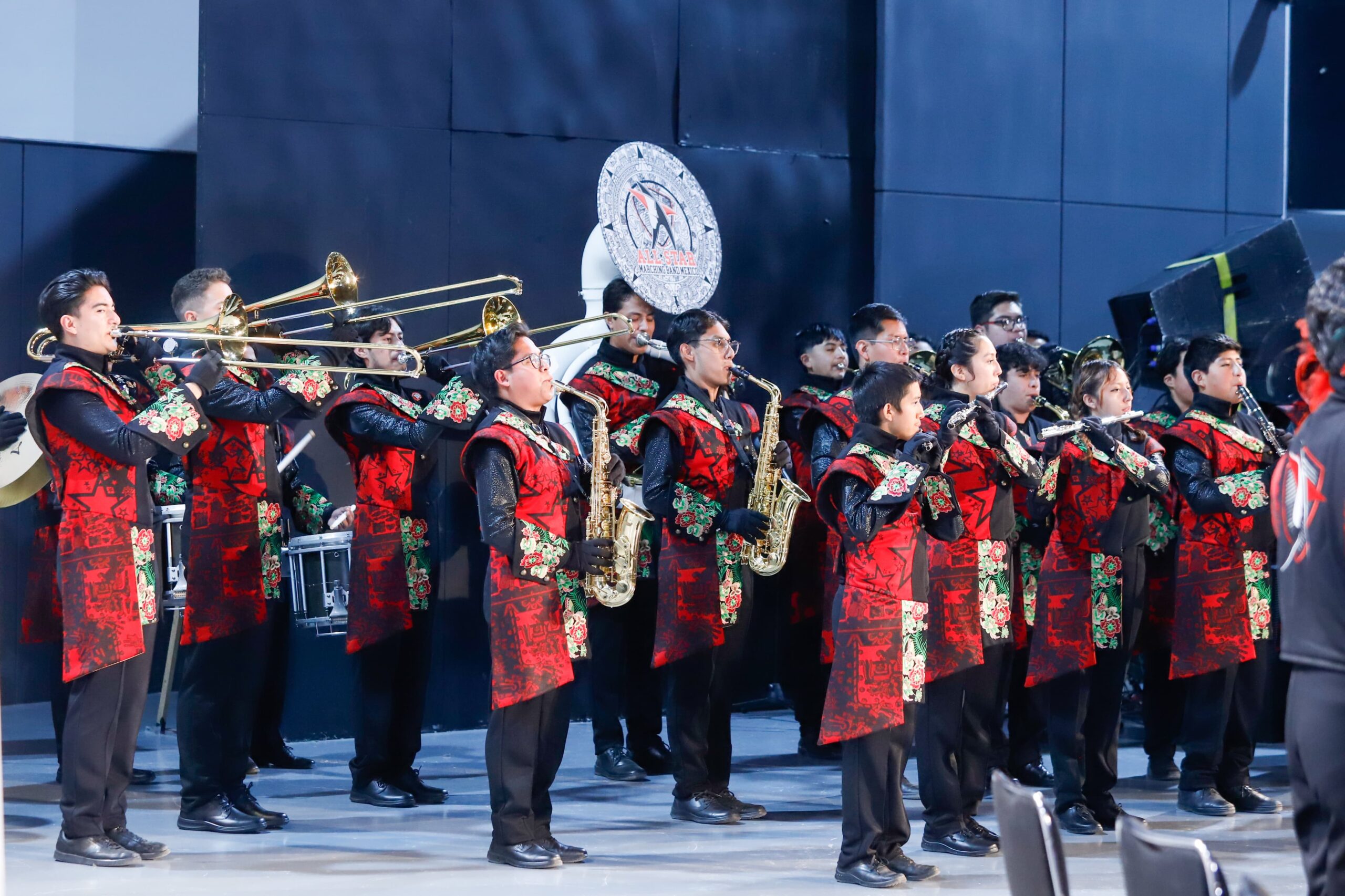 Abandera Gobierno de Puebla a jóvenes de “All Star Marching Band”