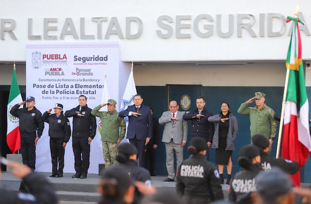 Armenta: la principal tarea es la seguridad de poblanos