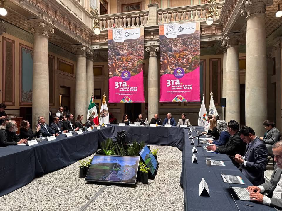Puebla Participa en la Asamblea de la Asociación Nacional de Ciudades Mexicanas del Patrimonio Mundial