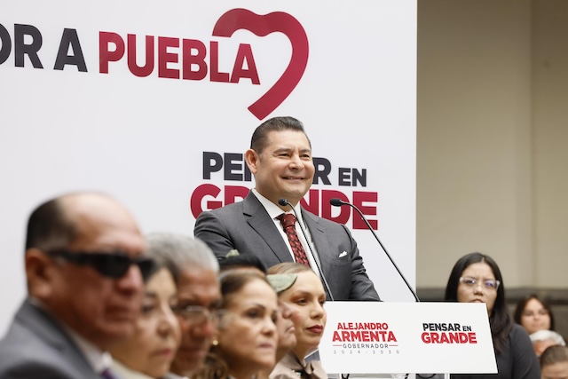 Alejandro Armenta anunció el Festival Navideño «Por Amor a Puebla»