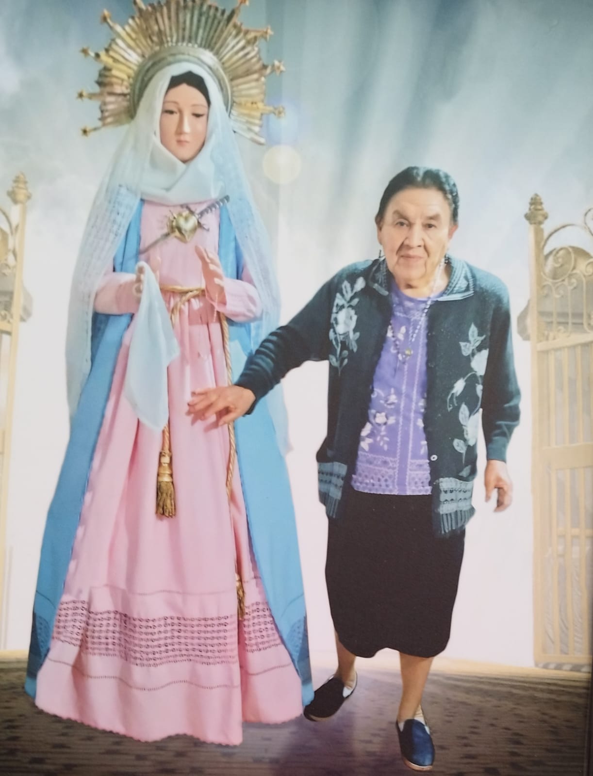 Doña Susana Marín, regresó a la Casa del Padre