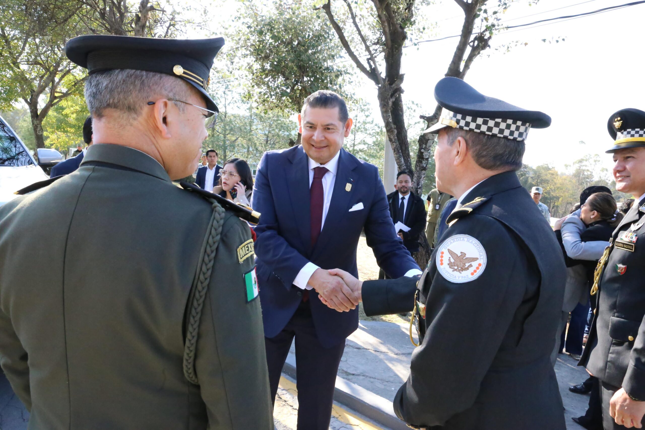 Nuevo coordinador estatal de la Guardia Nacional, el General de Brigada de Estado Mayor, Vicente Javier Mandujano Acevedo