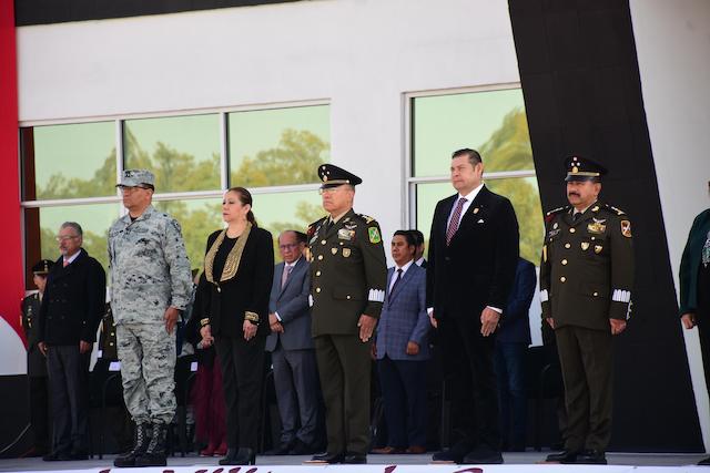 Alejandro Armenta y Santos Gerardo, nuevo comandante de la 25 Zona Militar, abonará a la seguridad de Puebla