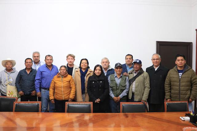 Productores de Atlixco hacen compromiso de manejar de manera eficiente el agua 