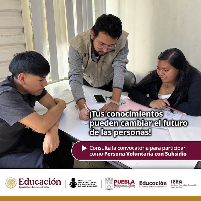 IEEA convoca a participar como “Persona Voluntaria Beneficiaria del Subsidio”