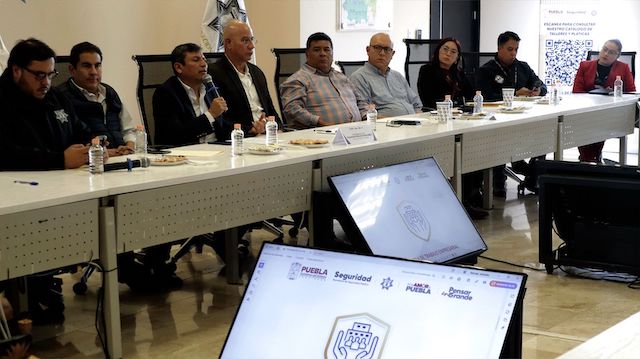 Plan Operativo de combate frontal a delincuencia definen mandos policiales y empresarios
