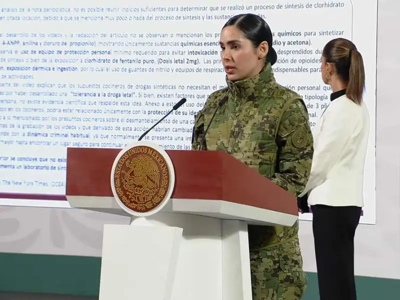 Secretaría de Marina rechaza reportaje del New York Times sobre presunto narcolaboratorio de fentanilo en Culiacán