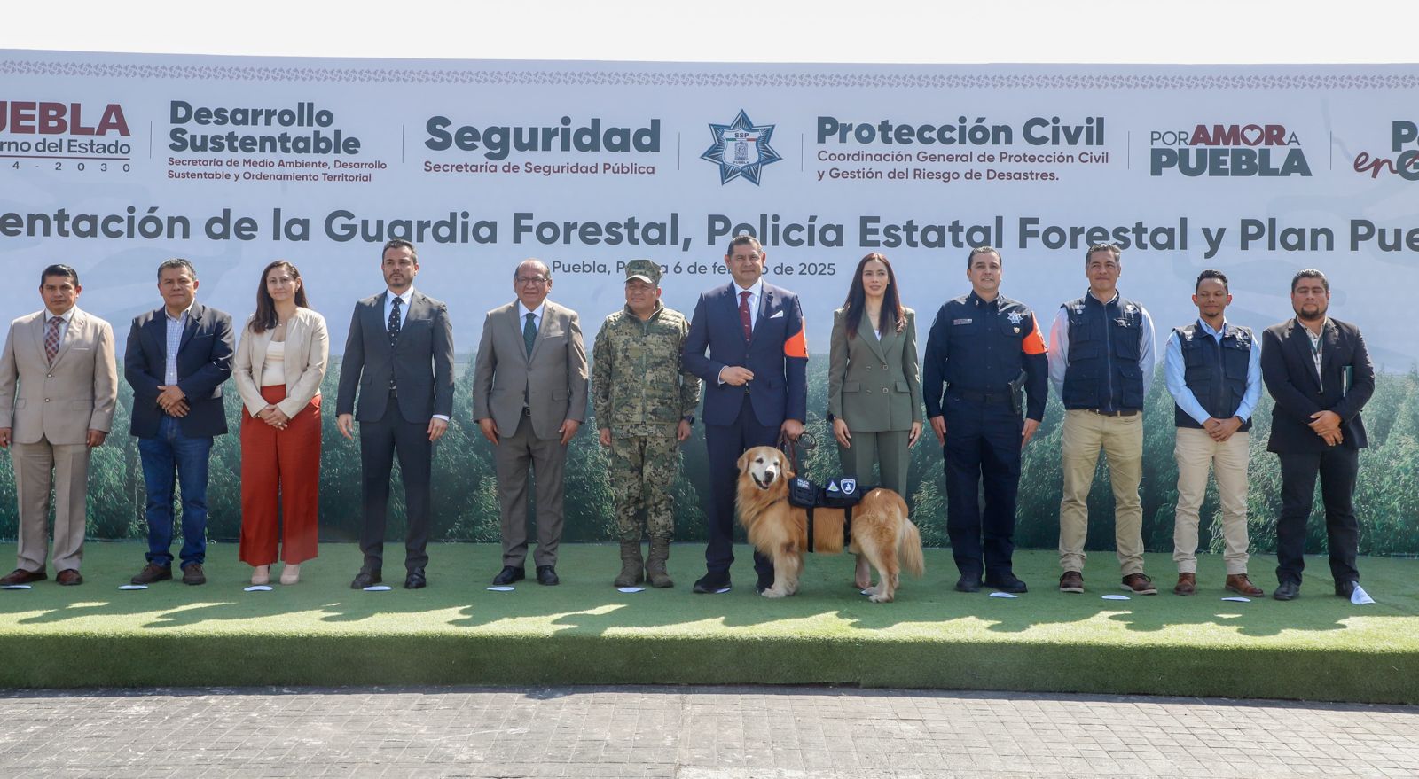 Alejandro Armenta presenta nueva policía forestal y guardia forestal
