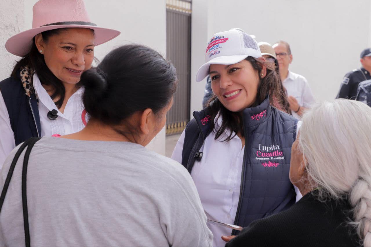 Lupita Cuautle, San Andrés Cholula, Santa María Tonantzintla, Jornada de Proximidad Social, gobierno de resultados, atención ciudadana
